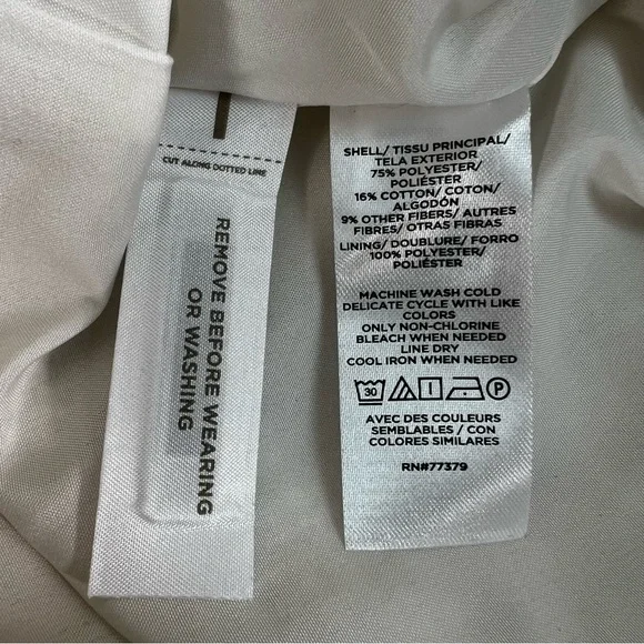 NEW NWT Ann Taylor Fringe Boucle Tweed Lined Short Mini Skirt Size 0 - Picture 11 of 15